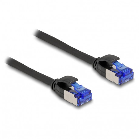 "Delock RJ45 Netzwerkkabel Cat.6A S/FTP Slim 3 m schwarz"