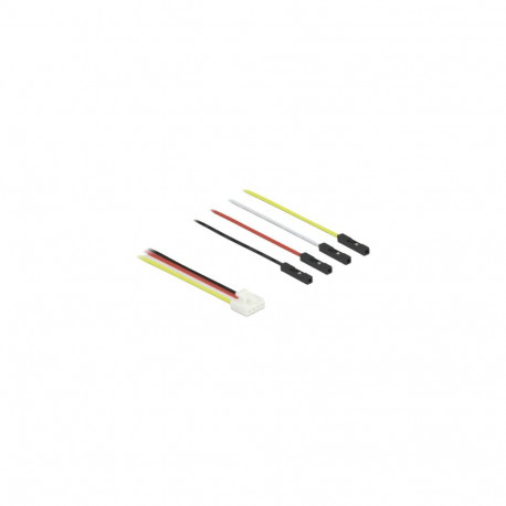 "Delock Conversion IOT Grove Kabel 4 Pin Stecker zu 4 x Jumper Buchse 10 cm"