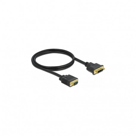 DVI 24+5 pesa–VGA-pistikuga kaabel 1m