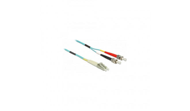 Delock LC - ST Multimode OM3 valguskaabel 1 m