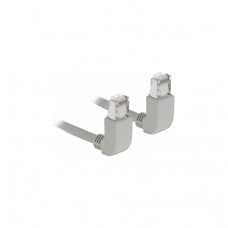 "Netzwerkkabel RJ45 Cat.6A S/FTP oben / oben gewinkelt 1 m"