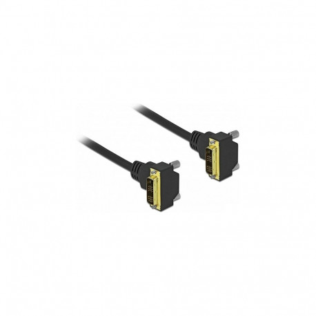"DVI Kabel 18+1 Stecker gewinkelt zu 18+1 Stecker gewinkelt 3 m"