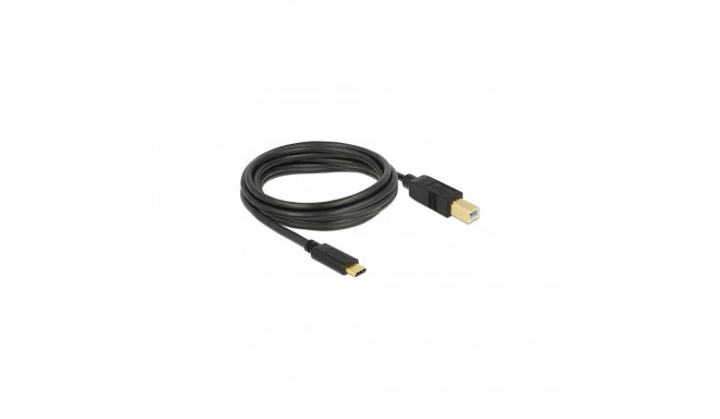 "Delock USB 2.0 Kabel Type-C zu Typ-B 3 m"