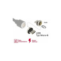 Delock magnetiline USB Micro-B adapter