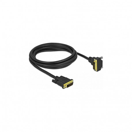 "Delock DVI Kabel 24+1 Stecker zu 24+1 Stecker gewinkelt 2 m"