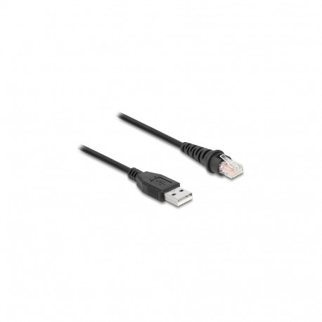 "Delock RJ50 zu USB 2.0 Typ-A Barcodescanner Kabel 3 m"