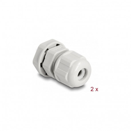 Delock EX-kaabliläbiviik M12 hall, 2 tk