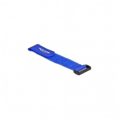 Takjakinnitusega kaablisidemed aasaga 190 x 25 mm, sinised, 5 tk