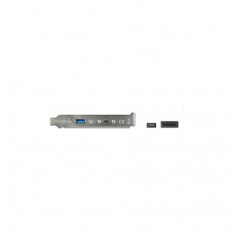 "Delock USB 10 Gbps Slotblech mit 1 x USB Type-C™ und 1 x USB Typ-A Port"