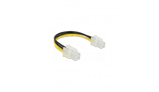 "Delock Stromkabel P4 Stecker > P4 Stecker 15 cm"
