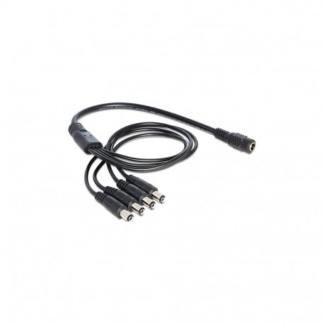 "Kabel DC Verteiler 5,5 x 2,1 mm 1 x Buchse > 4 x Stecker"
