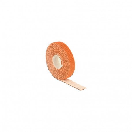 "Klettband auf Rolle L 3 m x B 13 mm orange"
