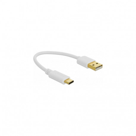 "Delock USB Ladekabel Typ-A zu USB Type-C™ 15 cm"