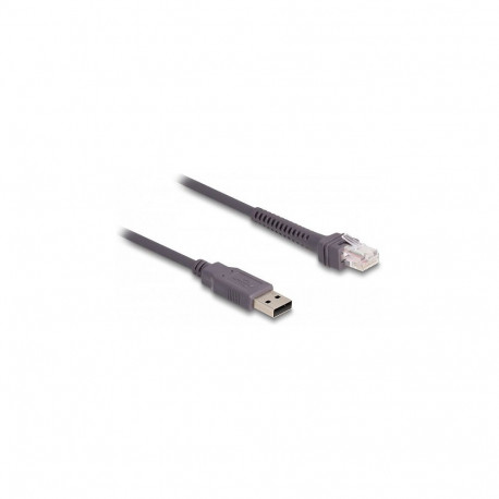"Delock RJ50 zu USB 2.0 Typ-A Barcodescanner Kabel 2 m"
