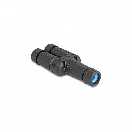 Delock RJ45 pesa 2 x RJ45 pesaks Cat.6A veekindel