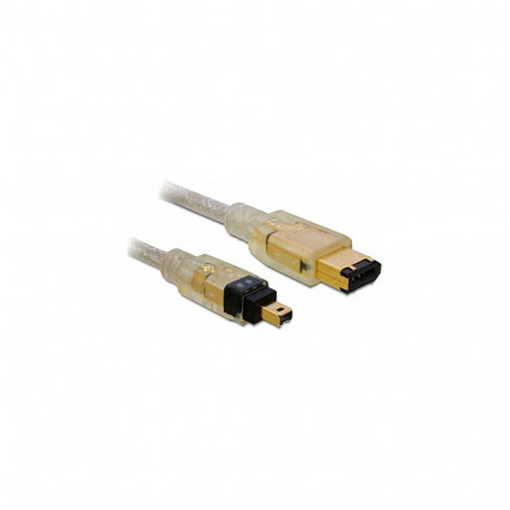 "Delock Kabel FireWire 6 Pin Stecker > 4 Pin Stecker 2 m"