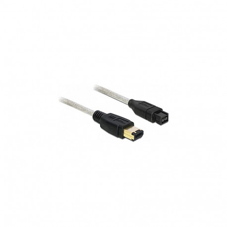 "Delock Kabel FireWire 9 Pin Stecker > 6 Pin Stecker 1 m"