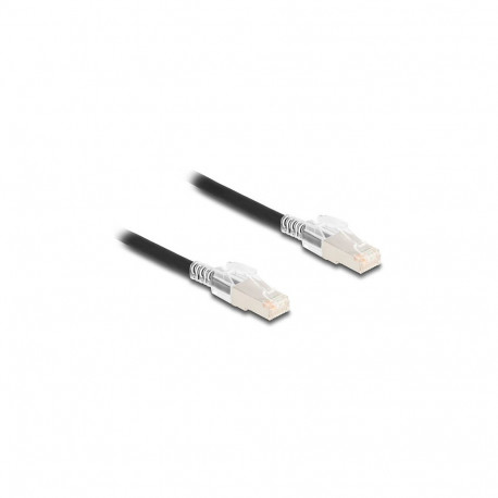 "Delock RJ45 Netzwerkkabel Cat.6A S/FTP mit Secure Clips Set 5 m schwarz"