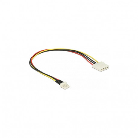 "Kabel Power Floppy 4 Pin Stecker > Molex 4 Pin Buchse 30 cm"