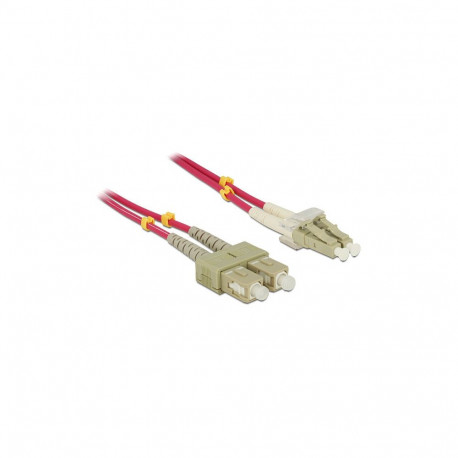 "Delock Kabel Lichtwellenleiter LC > SC Multimode OM4 3 m"