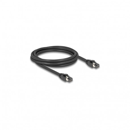 Delock RJ45 must võrgukaabel Cat.8.1 S/FTP 2 m kuni 40 Gbps