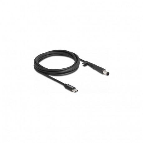 "Delock Notebook Ladekabel USB Type-C™ Stecker zu HP 7,4 x 5,0 mm Stecker"