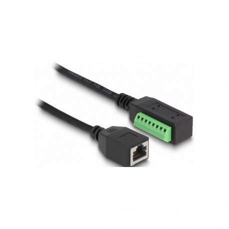 Delock RJ45 Cat.5e pesa terminalploki adapter, 21,5 cm