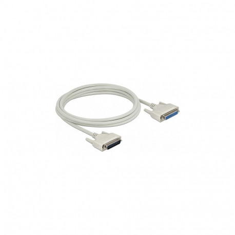 "Delock Serielles Kabel D-Sub 25 Stecker zu Buchse 3 m"
