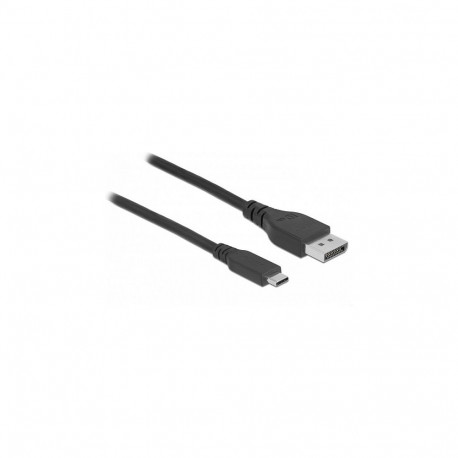 "Delock Bidirektionales USB Type-C™ zu DisplayPort Kabel (DP Alt Mode) 8K 60 Hz 0,5 m DP 8K zertifiz
