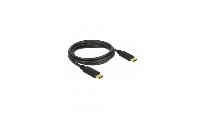 Delock USB 2.0 kaabel Type-C - Type-C 2 m PD 5 A E-Marker