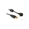 "USB Delock USB A-micro USB 1m 90°"