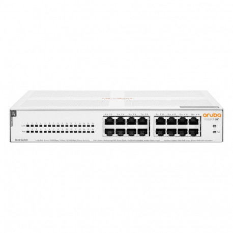 "16P HP Enterprise Aruba Instant ON 1430 16G PoE (124W) Switch RM"
