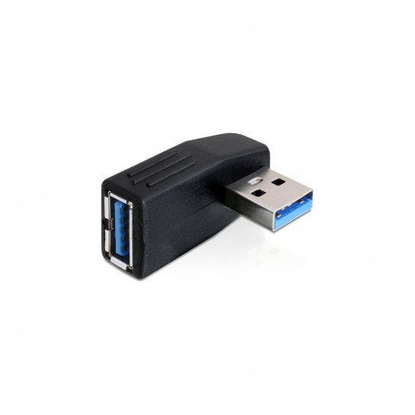 "Adapter USB 5 Gbps Stecker zu Buchse gewinkelt 90° horizontal"