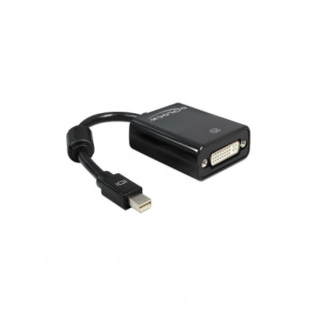 Adapter mini DisplayPort 1.1 pistik > DVI pesa, passiivne, must