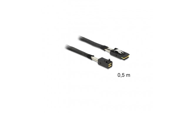 "SAS SFF-8643 > SFF-8087 0,5m Delock"