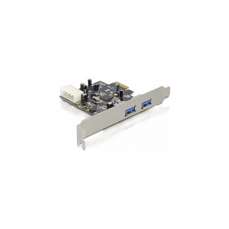"PCI Express x1 Karte zu 2 x extern USB 5 Gbps Typ-A Buchse"