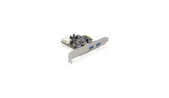 "PCI Express x1 Karte zu 2 x extern USB 5 Gbps Typ-A Buchse"