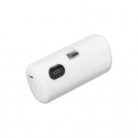 4smarts PicoFold akupank 5000mAh 22.5W, valge