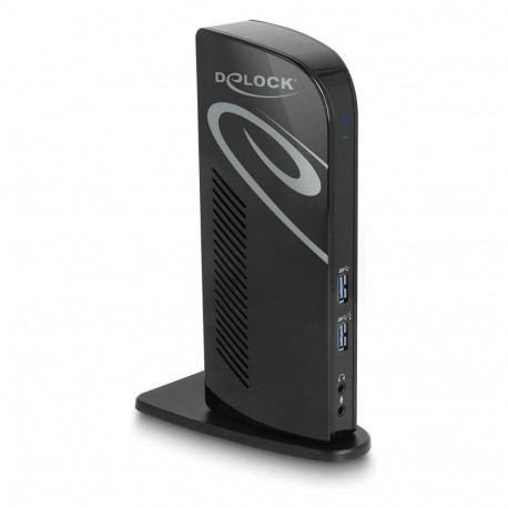 "USB Dockingstation Dual DisplayPort 4K / USB 3.2 / LAN / Audio (Displaylink)"