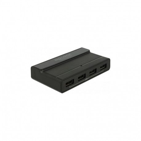 "USB3.1 HUB 4Port DeLOCK Black"