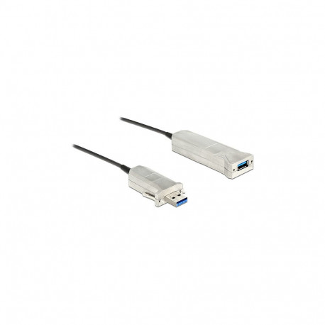 "DeLock Aktives Optisches Kabel USB 3.0-A Stecker > USB 3.0-A Buchse 20 m"