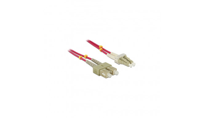 kiudoptiline kaabel LC > SC Multimode OM4 2m