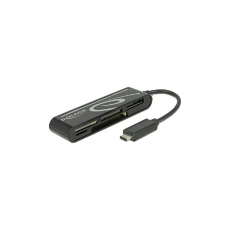 USB 2.0 kaardilugeja USB Type-C™ pistikuga, 5 pesa