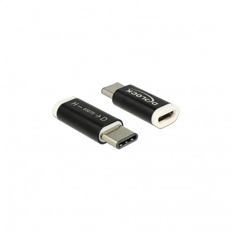 "USB3.1 C-B micro ST-BU Adapter schwarz Delock"