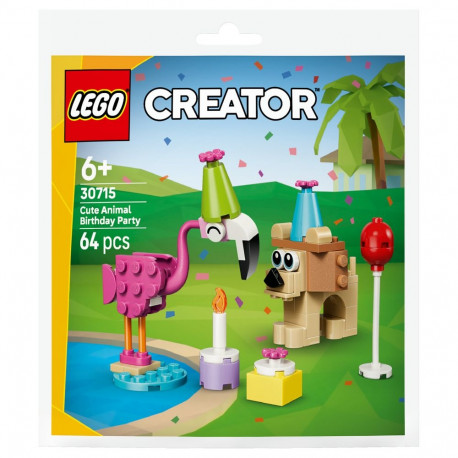 "LEGO 30715 Creator Niedliche Tiere Feiern Geburtstag (Polybag)"