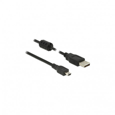 "3m - USB 2.0-A/USB 2.0 Mini-B 3m USB A Mini-USB B Männlich Männlich Schwarz USB Kabel"