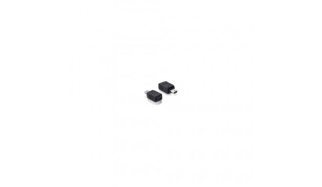 "Adapter USB mini Stecker zu USB micro-A+B Buchse"