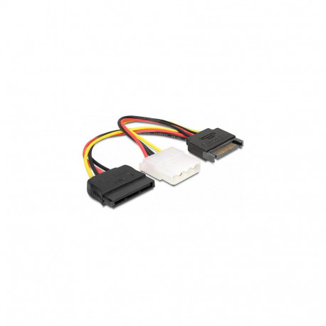 "SATA Power 15pin>4pin+SATA 5pin Del"