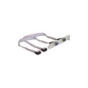 "Slotblech - Seriell 2xPort (40cm)"