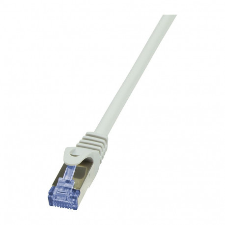 "Patchkabel CAT6a RJ45 S/FTP 0,25m Grey LogiLink PrimeLine PIMF LSZH"